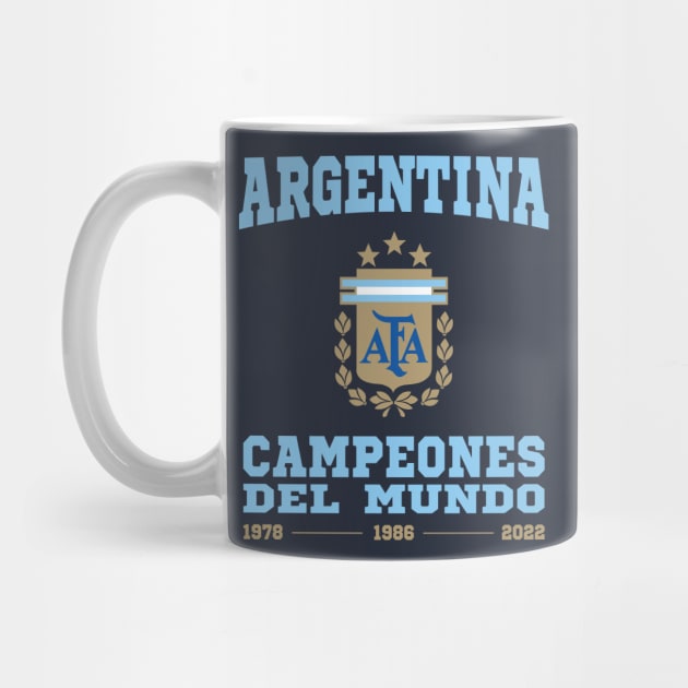 Argentina Campeones del Mundo World cup winners by MarCreative